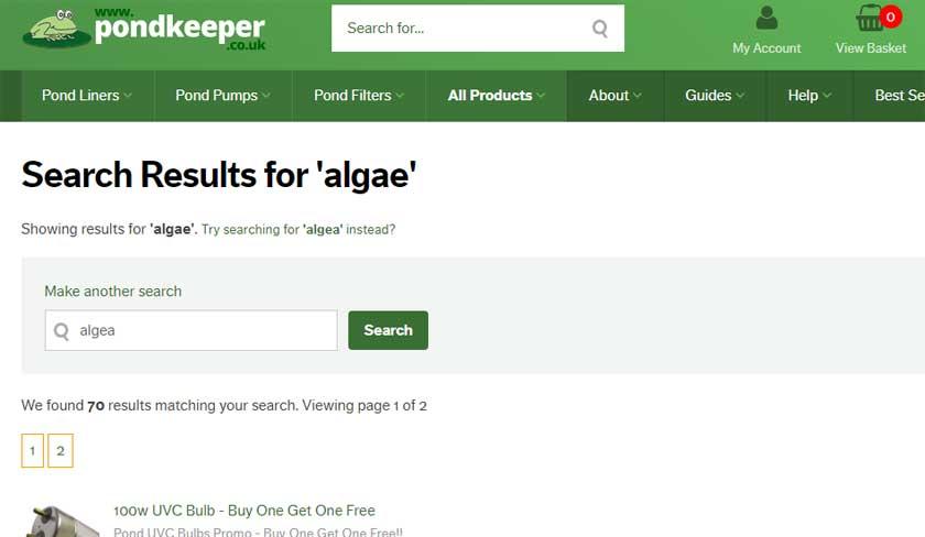 algea search