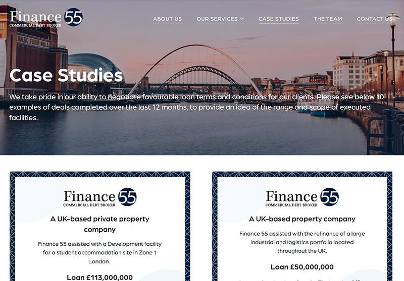 Finance 55 Browser Image
