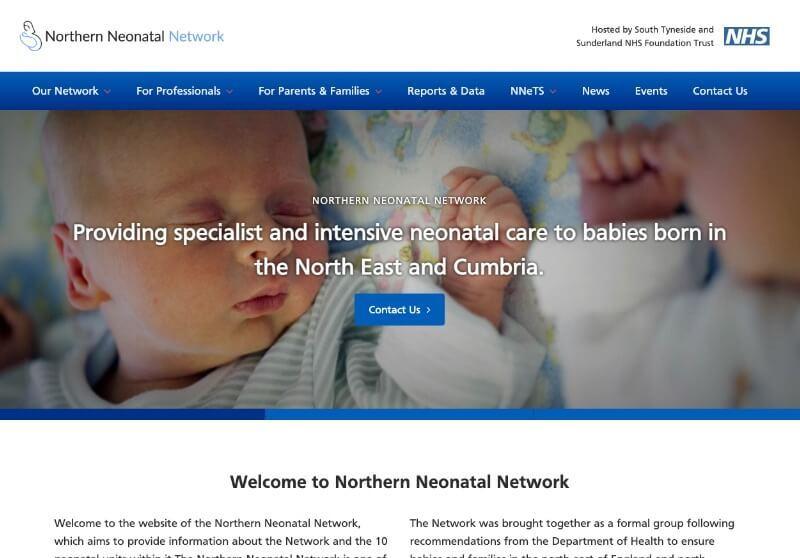 Northern Neonatal Network Browser Image