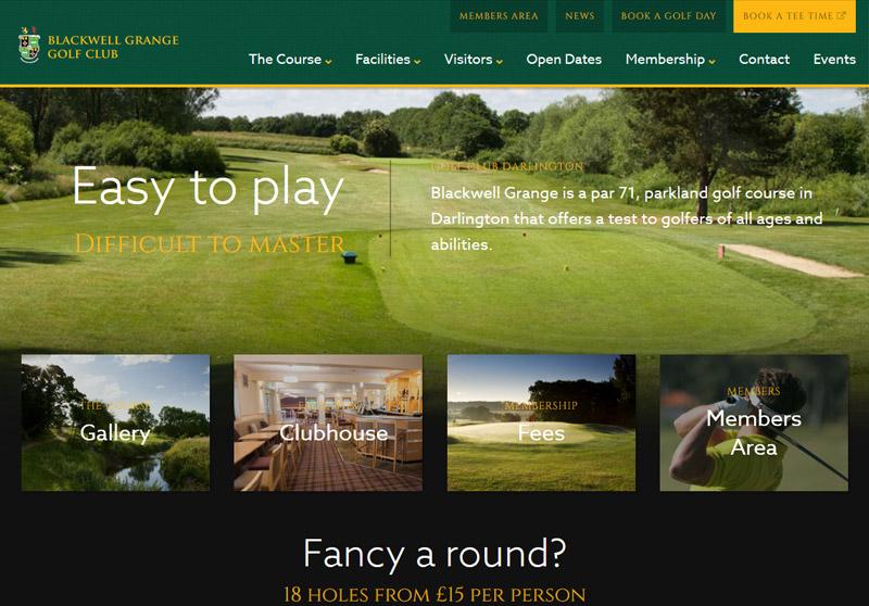 Blackwell Grange Golf Club Browser Image