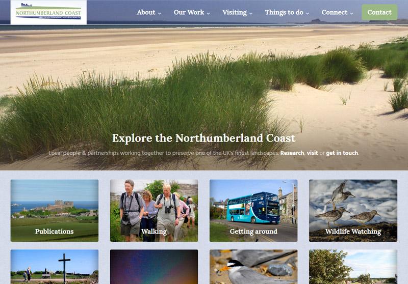 Northumberland Coast AONB Browser Image