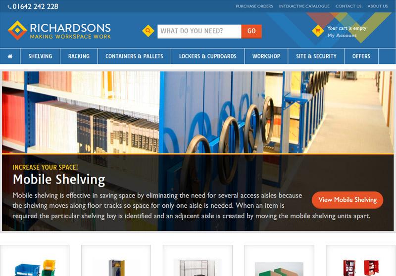 Richardsons Shelving Browser Image