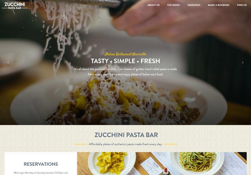 Zucchini Pasta Bar Browser Image