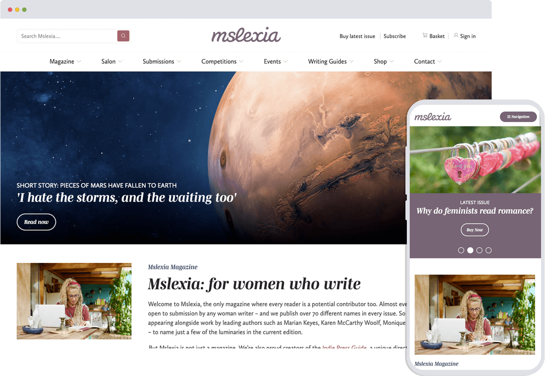 Mslexia Featured Image