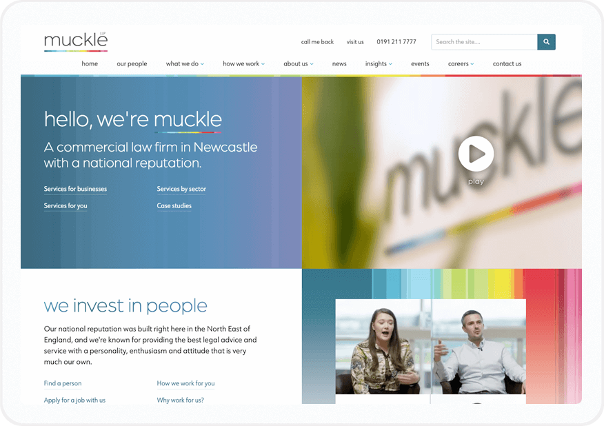 Muckle LLP Laptop Image