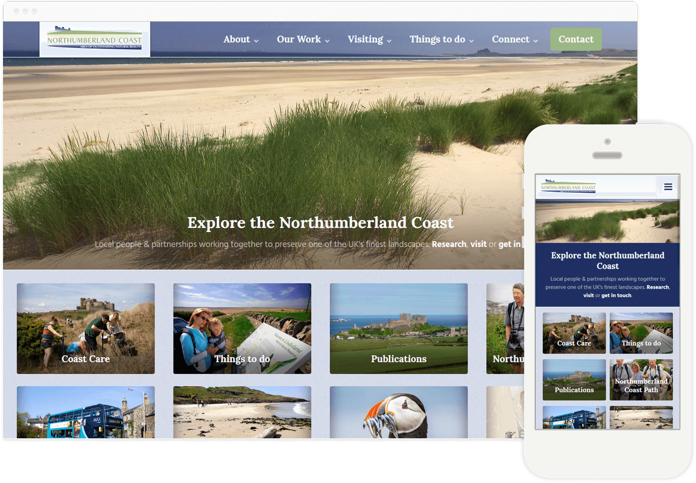 Northumberland Coast AONB Featured Image