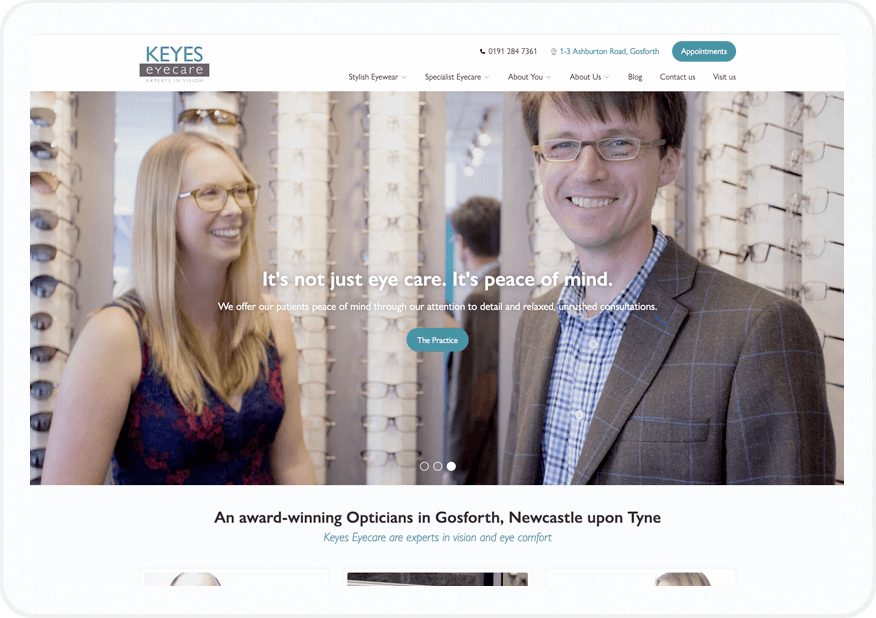 Keyes Eyecare Featured Image