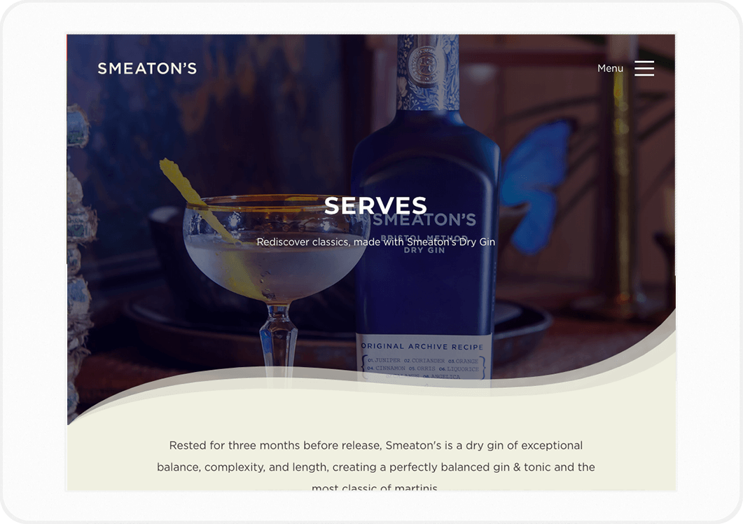 Smeaton's Gin Browser Image
