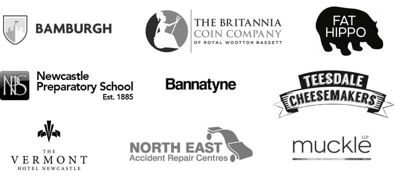 newcastle client logos
