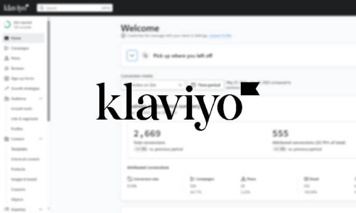 klaviyo dashboard