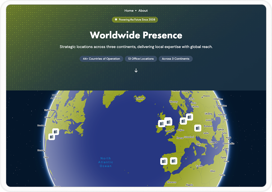 Worldwide Map